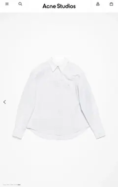 【Acne Studios】 STRIPE BUTTON-UP SHIRTのサムネイル