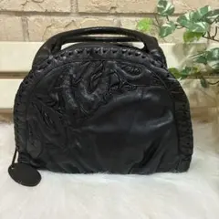 IBIZA イビサ ブラック ハンドバッグのサムネイル