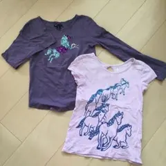 Tシャツ　オールドネイビー  ギャップキッズ　馬