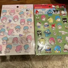 値下げ中！サンリオ　ペタペタシール　2枚セット