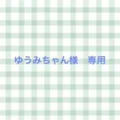 ゆうみちゃん様　専用