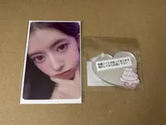 NiziU オンラインくじハッピードロー Ｅ賞アクリルミラーステッカー+F賞リマ