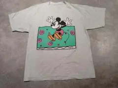 ディズニー USA製 ミッキー プリント Tシャツ