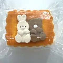 【新品】kikisquishy ウサギ クマ クッキーサンドXLもち米 うさくま