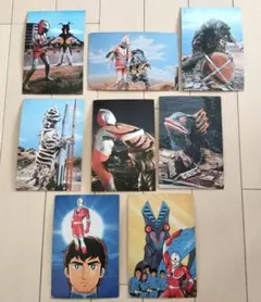 【当時物】【希少】ウルトラマン　ポストカード８枚まとめ売り