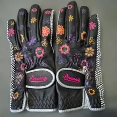 PERSON'S レディース ゴルフグローブ 21サイズ　両手用