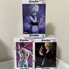 HUNTER×HUNTER キルア　ヒソカ　クラピカ　フィギュア　グランディスタのサムネイル