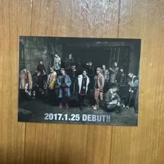 THERAMPAGE ランペ ポストカード ステッカー デビュー 初期