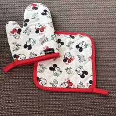 新品未使用】東京ディズニーリゾート限定 ミニーマウス キッチンミトン
