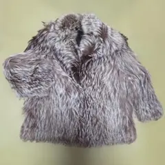 SAGAFOX サガフォックス 金サガ コート 肉厚 女優襟 シルバーフォクス