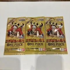 ONE PIECEカードゲーム 世界最強の戦士 OP-17 空箱3つ - メルカリ