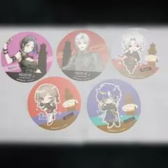 にじさんじ スイパラ 特典 コースター 葛葉 等身 ミニキャラ 5枚　まとめ売り