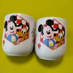 ディズニーリゾート 湯のみ ペア 戌年