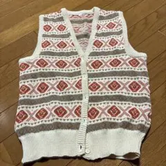 ベスト　綿100% M