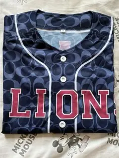 COACH LIONS 野球 ユニフォーム レキシー 恐竜 - メルカリ