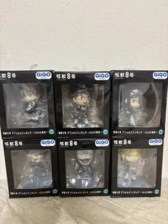 未開封 GiGO限定 怪獣8号 デフォルメフィギュア 6種セット