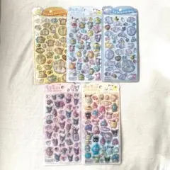 【正規品】うるちゅる ポップシール 5枚セット シナモロール マイメロクロミ