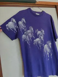 Labyrins Dont Cry Horse Tshirt Navy - メルカリ