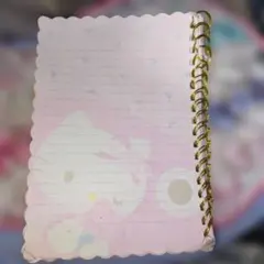 ハローキティ恐らく2005年バラメモリングノートB6サイズ約30枚以上激レア