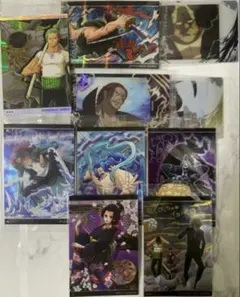 ワンピース ウエハース カード ゾロ サンジ ロビン シャンクス レア まとめ売