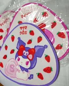 サンリオ いちご柄マット クロミ マイメロディ 未使用3枚セット