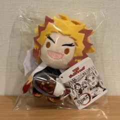 【新品】 鬼滅の刃 セリフ付きマスコット 煉獄杏寿郎　うまい！うまい！うまい！