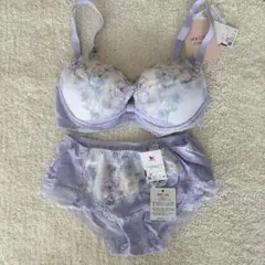 シン・胸不二子ブラ ブラジャー パープル K65 タグ付き未使用 HEAVEN Japan - シン・胸不二子ブラ ブラジャー パープル K65 タグ付き