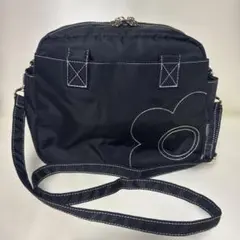 未使用　マリークワント　ナイロン　ショルダー　ミニトート　黒　2way