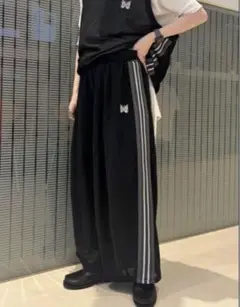 2025年最新】needles ヒザデルパンツ ブラックの人気アイテム