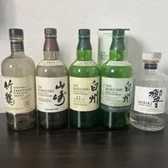 サントリー 空き瓶 6本セット 山崎 響 - メルカリ