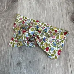 アニエスベー ベビー ヘアバンド ヘアアクセ ターバン 花柄 美品