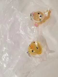 リラックマ クリアマスコットチャーム コリラックマ キイロイトリ