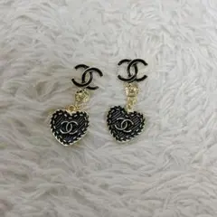 お値下げ◎ 新品未使用 ロゴピアス CC ココ ① ノベルティ