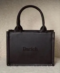 Darich ロゴショルダーレザーミニトートバッグ