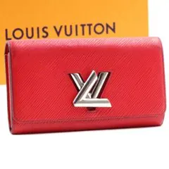 LOUIS VUITTON エピ ポルトフォイユ ツイスト 長財布 赤