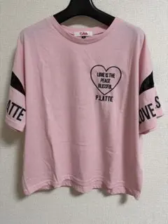 PINK latte ピンクTシャツ　サイズS 160のサムネイル