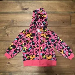 ディズニー　ミニーマウス　パーカー