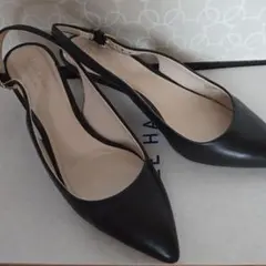 COLE HAAN スリングバックパンプス ブラック 6Bのサムネイル