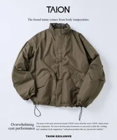 TAION オリーブ ナイロンジャケット　 ジャーナルスタンダードレリューム