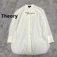 25SS✨️Theory オフショルダーブラウス コットンシャツ 手洗い可能