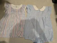 西松屋　ワンピース2点セット