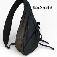 未使用級★ジーナシス　ワンショルダー　メッセンジャーバッグ　ブラック