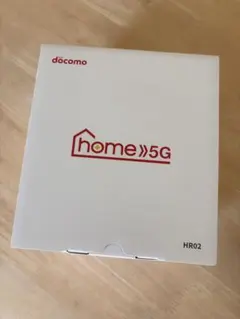 docomo HR02 5Gルーター ダークグレー