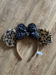 ヒョウ柄カチューシャ（ディズニー）