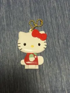 ハローキティ クリスマス サンタ キーホルダー 97年製 当時物 キティ