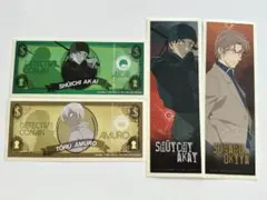 名探偵コナンプラザ　ステッカー　特典　安室透　降谷零　バーボン　赤井秀一　沖矢