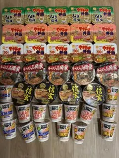 カップヌードル 麺づくり 他24食 スコーン ピザポテト ふりかけ