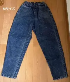 シェフパンツ　ダークブルー デニムパンツ Mサイズ　MENS