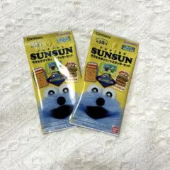 パペットスンスン キラキラ ダイカットステッカーセット　2パック