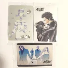 矢沢あい ツインウエハース レア 箔押しカード NANA 小松奈々 3枚セット